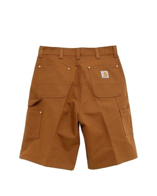 Carhartt Brown Og Single Knee Short for men