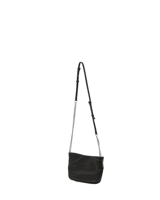 Roger Vivier White Micro Pilgrim Leather Bag