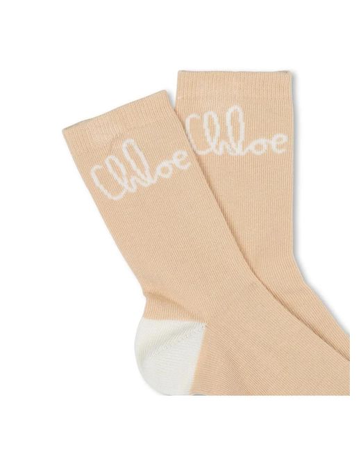 Chloé White Socks