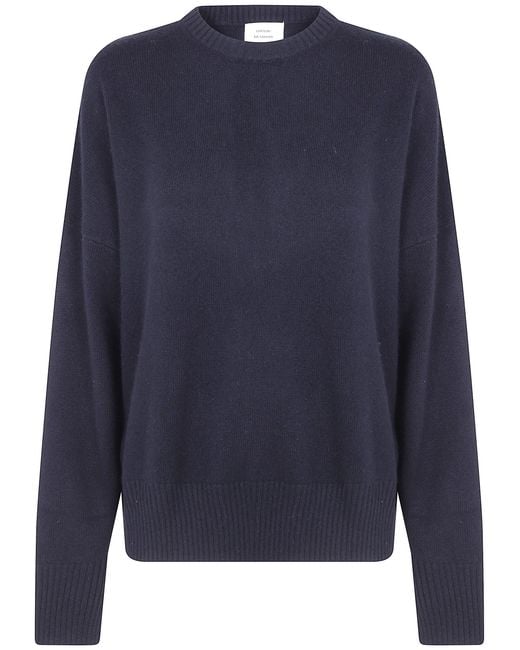 Loulou de Saison Blue Anton Cashmere Sweater