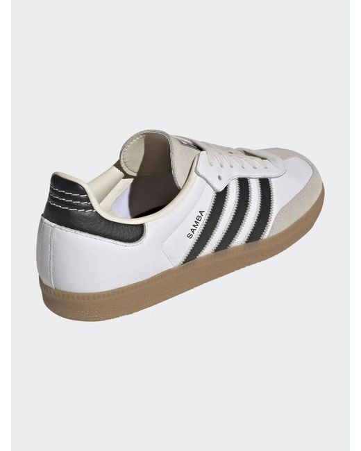Adidas Originals White Samba Og for men