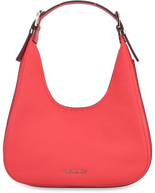 MICHAEL Michael Kors Red Nolita Piccola Hobo Bag