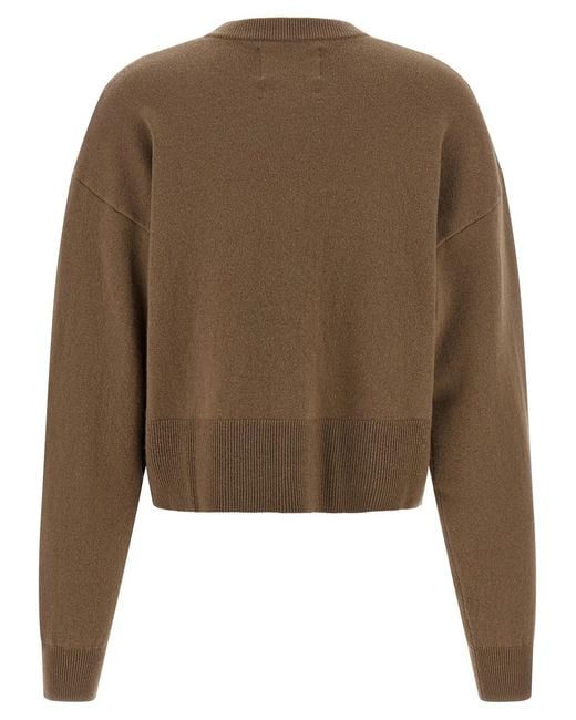 Extreme Cashmere Brown 'N°170 Chou' Cardigan