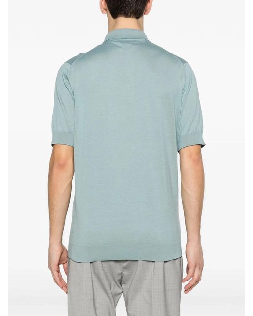 Lardini Blue Polo Shirt for men