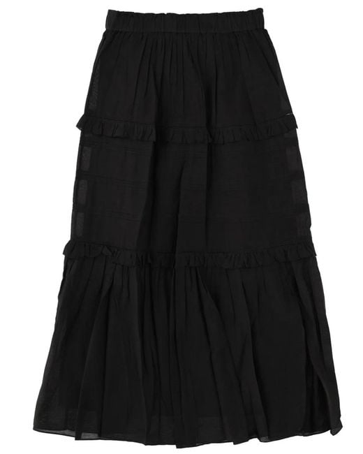 Isabel Marant Black "Volody" Skirt
