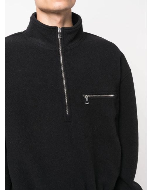 Rier Blue Wool Sweaters for men