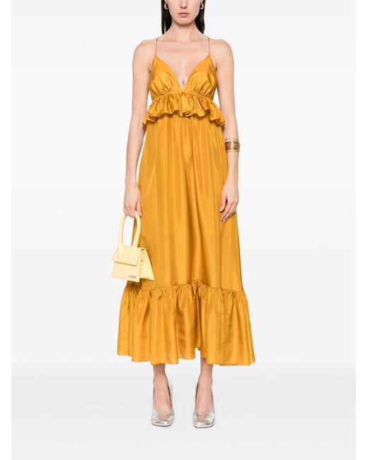 Zimmermann Yellow Rhiannon Dress