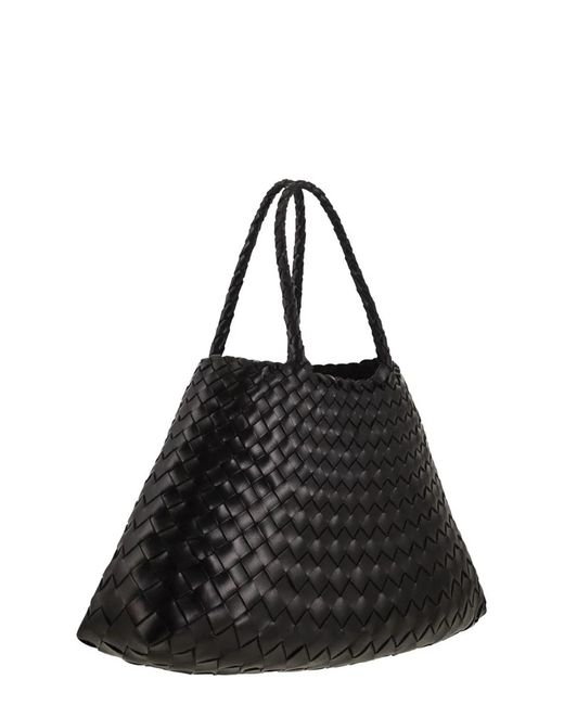 Dragon Diffusion Black Santa Croce Small Bag