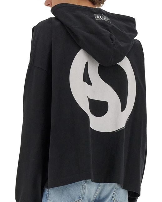 Acne Black Hoodie