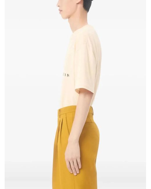Valentino Garavani Natural T-Shirt With Made for men