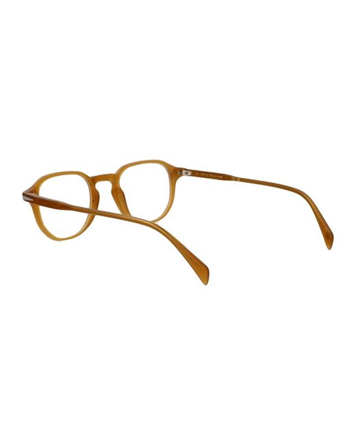 David Beckham Brown Acetate Glasses for men