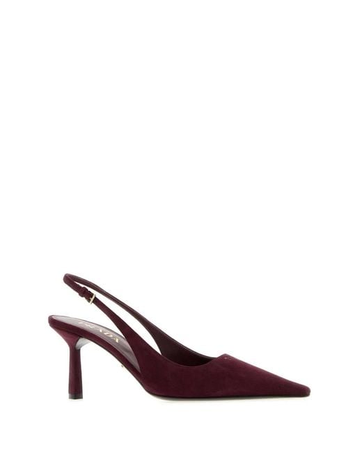 Prada Brown Decollete