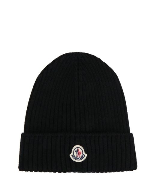 Moncler Black Kids Mini Hat