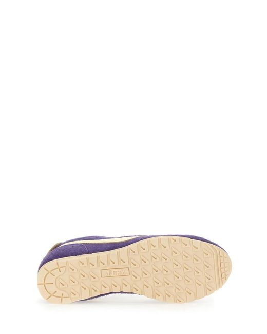 Autry Purple Windspin Low Sneaker