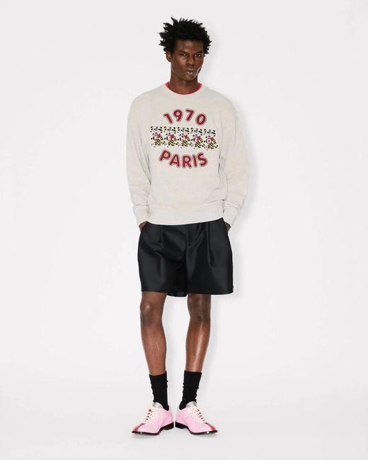 KENZO White Sweat for men