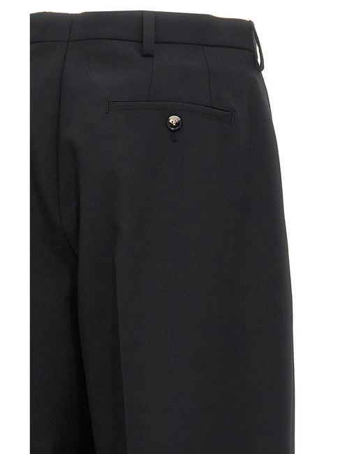 Marni Black Wool Pants for men