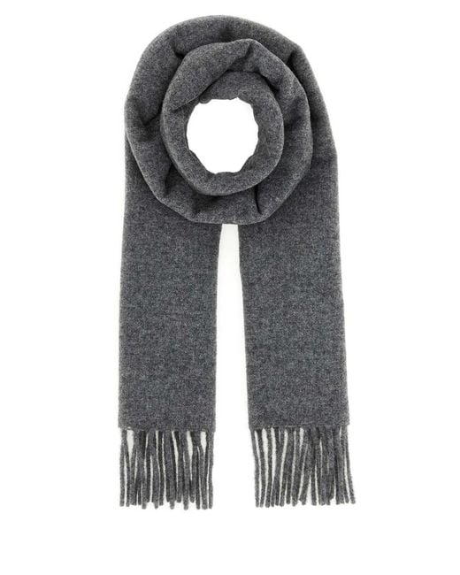 Jil Sander Black Scarf for men
