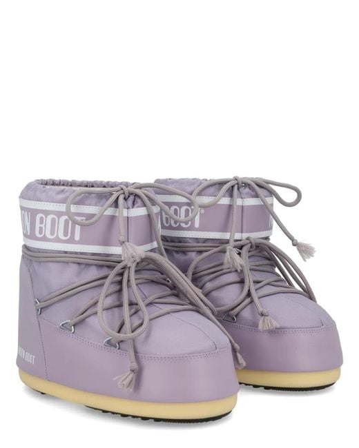 Moon Boot Purple Boot "Icon Low"