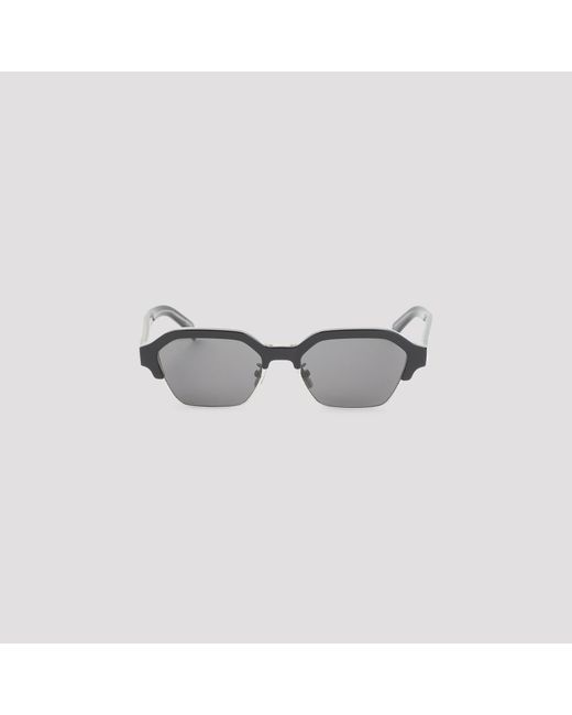 Céline White Frame 63 Sunglasses for men