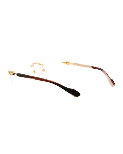 Gucci Black Eyeglasses Gg1221O 002 Transparent/16/140 for men