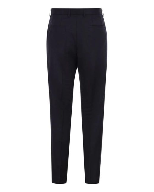 Boss Blue Slim Fit Trousers for men