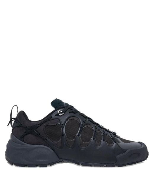 Junya Watanabe Blue Leather Sneakers for men