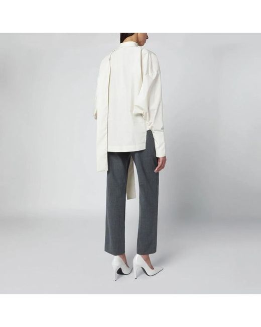 THE LATEST White Cotton Shirt