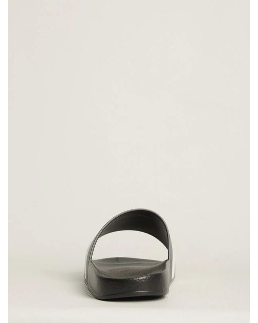 Moncler Multicolor Basile Slippers With Stripes for men