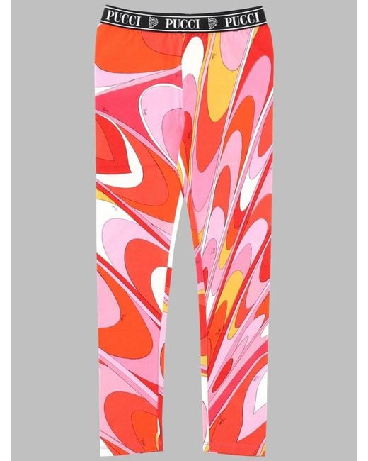 Emilio Pucci Red Leggi/Cycli.Tes.Ma