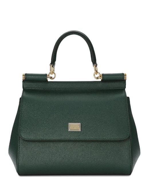 Dolce & Gabbana Green Dolce & Gabbana Borsa "Sicily" Medium