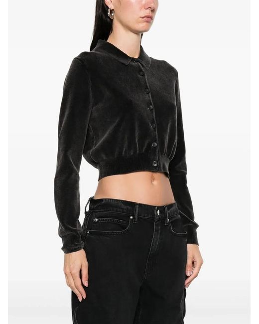 Alexander Wang Black Cotton Sweaters