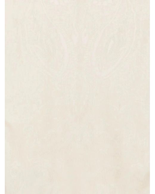 Etro White Pañuelo