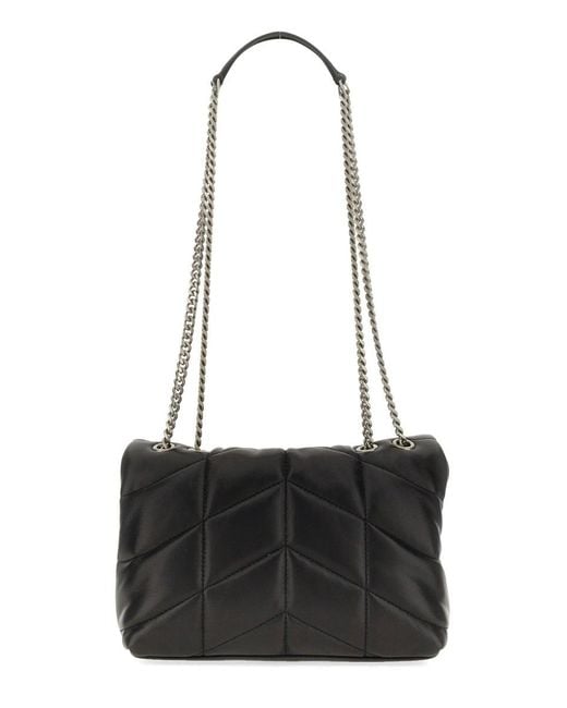 Saint Laurent Black Borsa "Puffer" Toy
