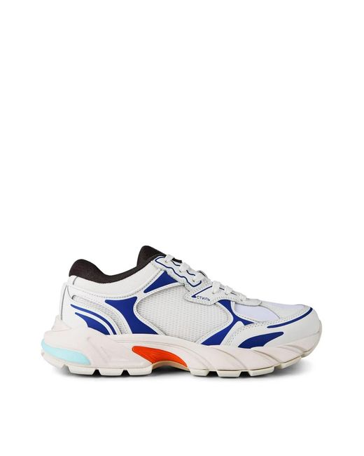 Heron Preston Blue Block Stepper Ctnmb Logo Sneakers for men
