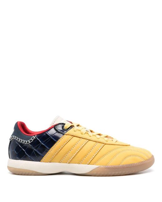 Adidas Originals Yellow Wales Bonner Samba Suede for men
