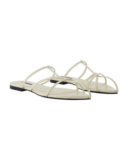 Jil Sander White Sandals