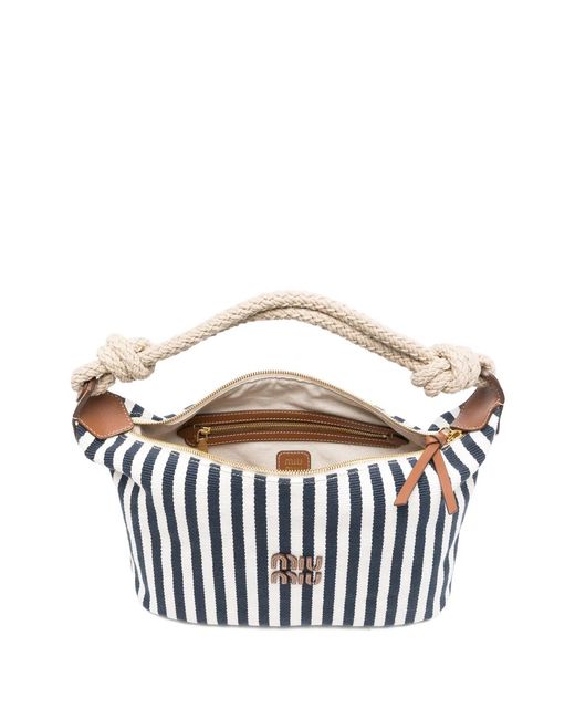 Miu Miu White Tote Bags