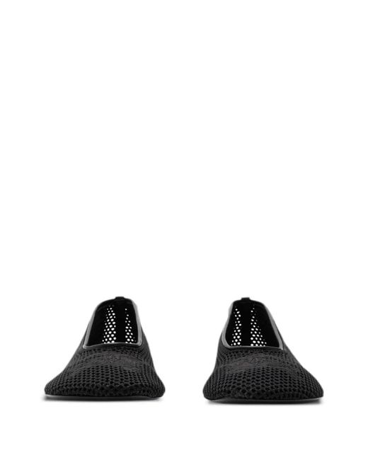 Burberry Black Ballerinas