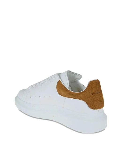 McQueen White Oversized Sneakers
