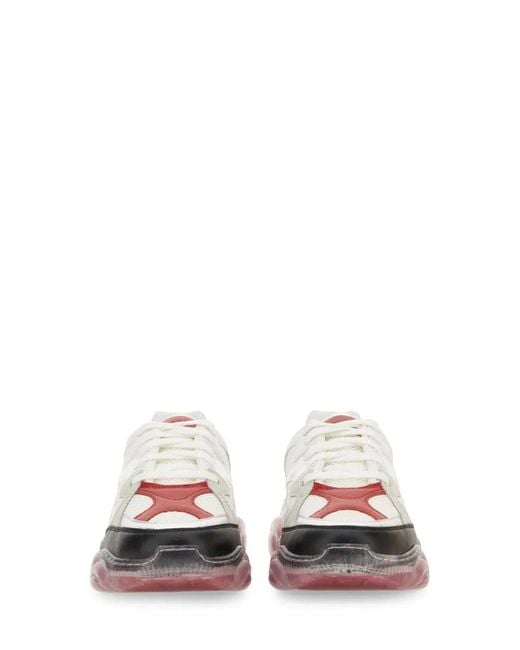 Moschino Couture White Teddy Sneaker
