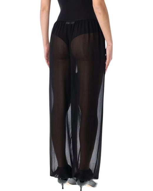 Frankie Shop Black The Frenkie Shop Orissa Sheer Balloon Pants