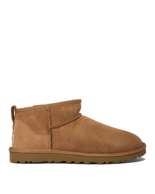 Ugg Brown Classic Ultra Mini Boots for men