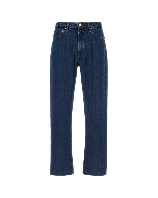 Jil Sander Blue Denim Trouser 6 Treated for men
