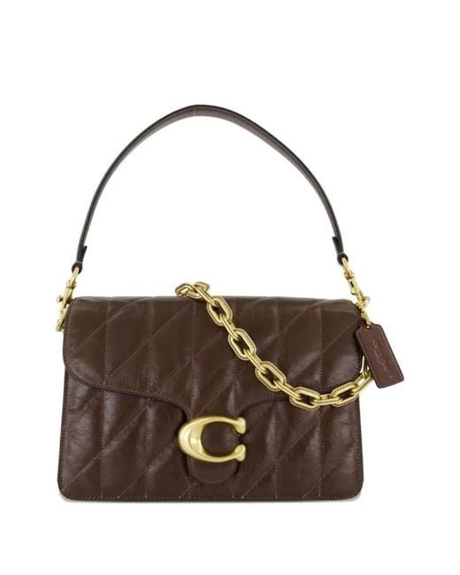 COACH Brown Tabby Shoulder Bag