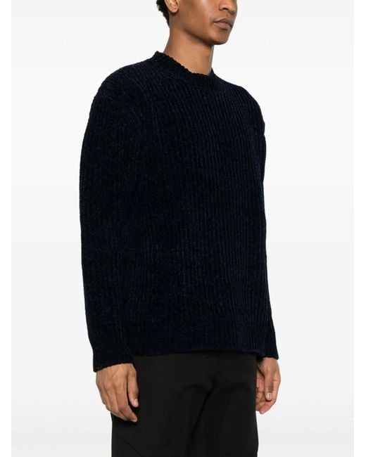 Junya Watanabe Blue Wool Blend Jumper for men