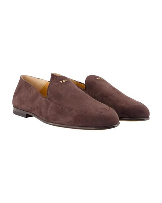 Tod's Brown Cuoio Loafers