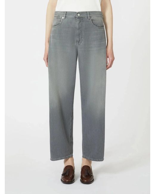 Max Mara Gray S Max Mara Smmallegra Denim Trouser