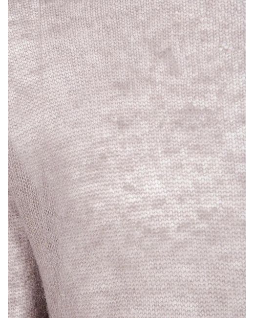 Emporio Armani Brown Round Neck Sweater for men