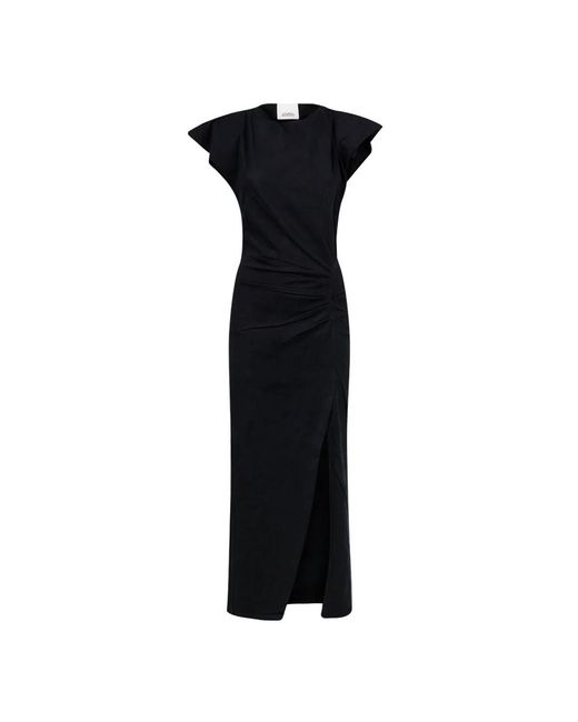 Isabel Marant Black Midi Dress Nadela