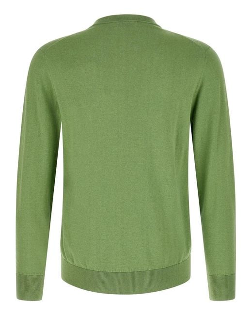 Ballantyne Green Argyle Sweater for men